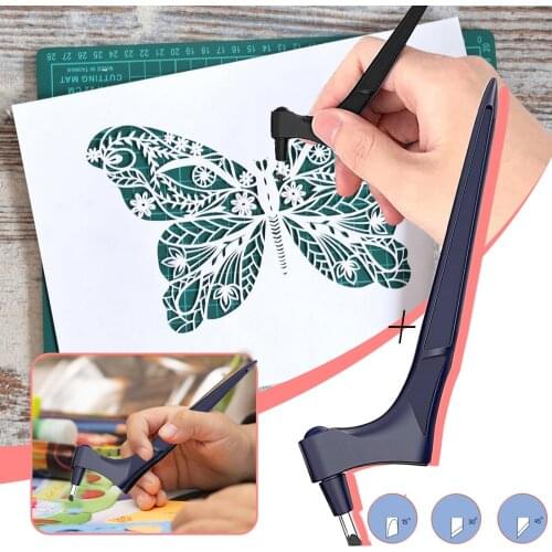 1/2PC Cricut Machine Art Craft Cutting Tool 360-degree Rotating Blade Stainless Steel Craft Knife Paper Cutter Cortador de papel