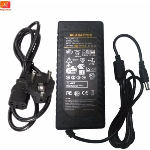 16V 4A Adapter Charger For B & W (Bowers & Wilkins ) Zeppelin Mini Stereo Speaker fit 16V3.2A Power Cable Cord With AC Cable