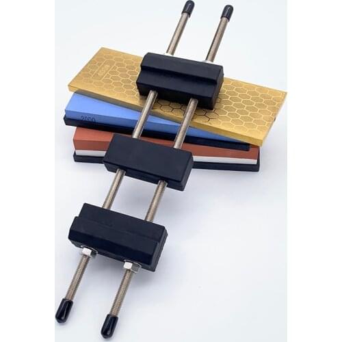 330mm sharpening stone base whetstone diamond kitchen Auxiliary tools knife Non-slip base Silica gel stainless steel sink