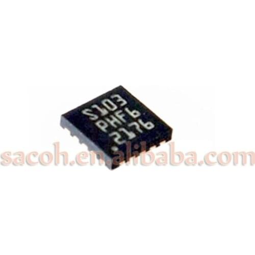 10PCS/lot New OriginaI STM8S103F3U6 S103 or STM8S103F3U3 or STM8S103F2U6 or STM8S103F2U3 STM8S103 QFN-20 8-bit MCU