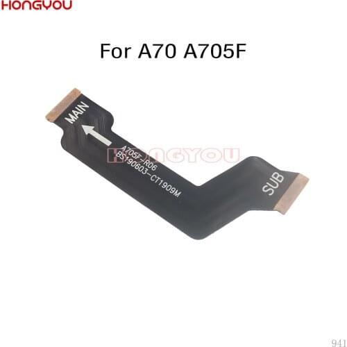 50PCS/Lot For Samsung Galaxy A70 A705F SM-A705F LCD Display Main Board Connect Motherboard Flex Cable