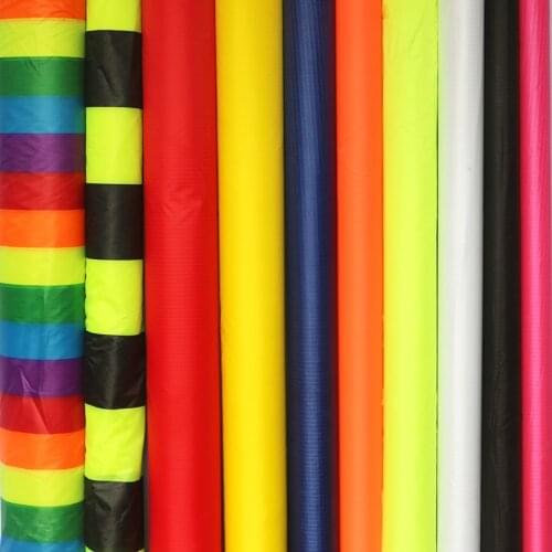 Free shipping 10m x1.5m ripstop nylon fabric various colors choose 400inch x 60in kite fabric ripstop ikite octopus kite