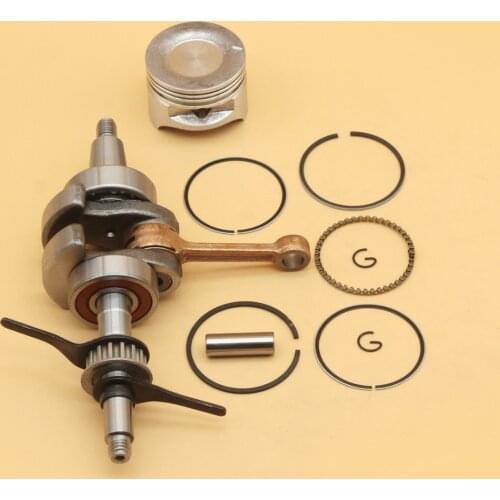 39MM Piston Rings Crankshaft Bearing Engine Kit For HONDA GX35 GX 35 4-Stroke Engine Motor Generator Mower Trimmer 13310-Z0Z-000