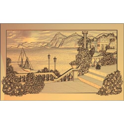 3D STL Model for CNC Router Engraver Carving Machine Relief Artcam aspire M5