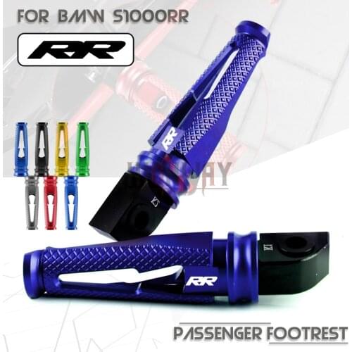 Motorcycle CNC Aluminum Rear Passenger Footrests Foot Rests Foot Pegs For BMW S1000R S 1000 R