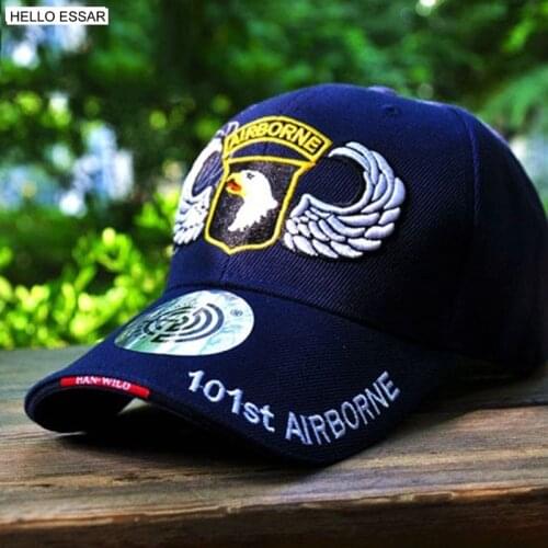 NEW Baseball Cap Men Women Snapback Fitted Air Force US 101 Airborne Golf Sports Hat Cap Outdoors Travel Trucker Hats C1159