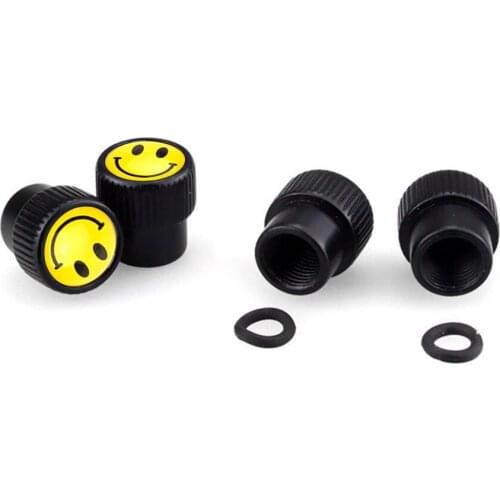 New Style Round Cap Car Wheel Tires Valves Tyre Stem Air Caps Airtight For Haval H1 H4 H6 H7 H9 F5 F7 H2S GMW Coupe Smile Emblem