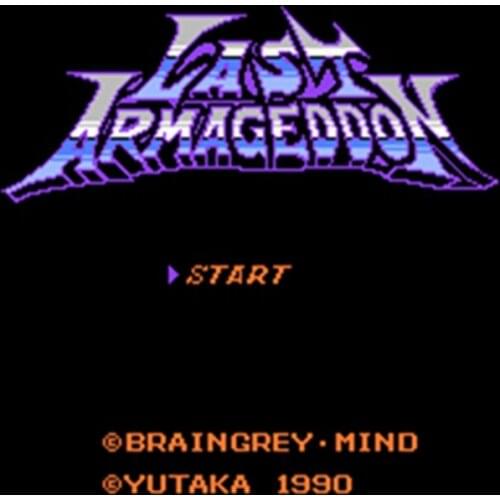 Last Armageddon 60 Pins English Version Game Cartridge for 8 Bit 60pin Game Console