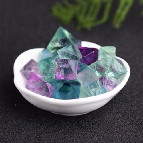 1pcs natural color fluorite crystal gem ball reiki healing chakras