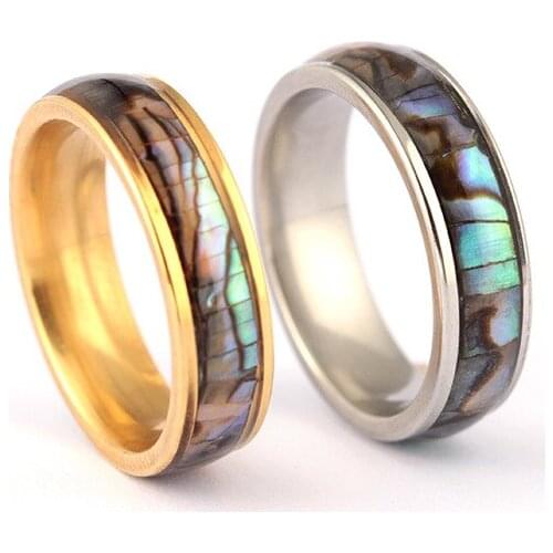 12Pcs/lot Stainless Steel Shell Ring Women Simple Bague Engagement Ring Anillos Jewelry Gift