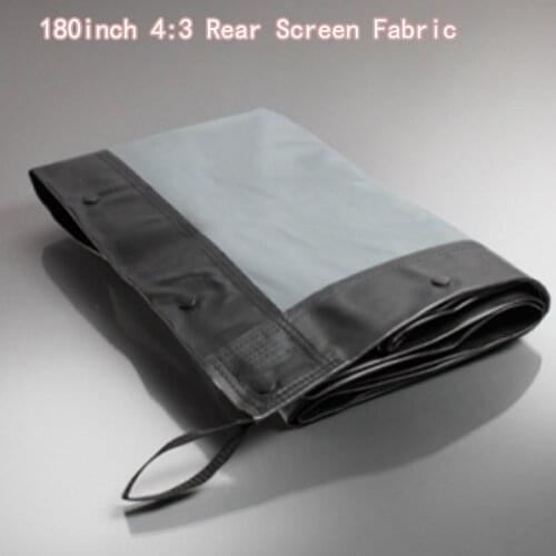 180inch 4:3 Rear Projector Screen Fabric Quality Picture Use For Fast Folding Frame Projection Screens
