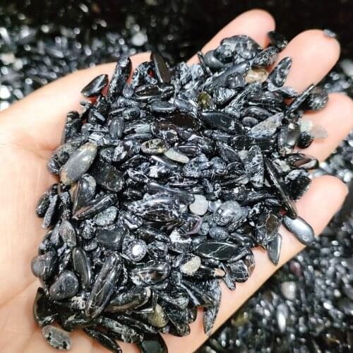 300g Natural Black Tourmaline Healing Stone Gravel Mineral Specimen Raw Quartz Crystal Gift Jewelry Accessory Home Decor