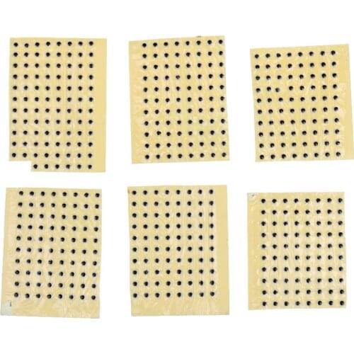 500 pieces 3mm 3-D Night Glow Holographic Fish Eyes Fly Tying Jigs Crafts Dolls