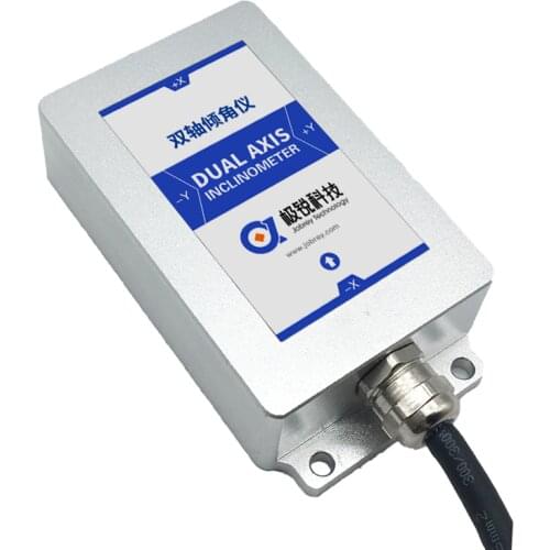 BWH520 Dual Axis Inclinometer Analog Voltage Output 0-5V 0-10V High Accuracy Tilt Sensor 2 axis clinometer