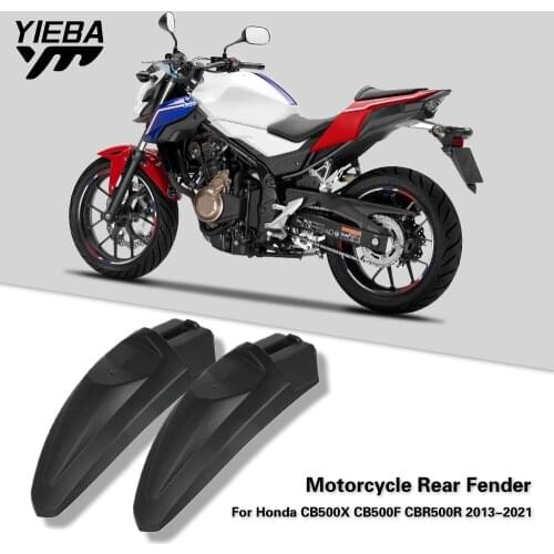For HONDA CBR500R CB500F CB500X CB 500 F X CB 500X 2013-2021 2020 2019 2018 17 Motorcycle Rear Mudguard Splash Guard Rear Fender