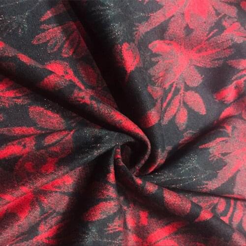 Floral Fabric Chinese Style Jacquard Cloth for Womens Clothing Dresses Fabrics by Meter Alibaba Express Home Textile Material
