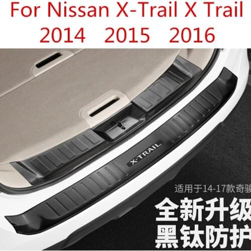 For Nissan X-Trail X Trail XTrail T32 2014 2015 2016 2017 2018Stainless Door Sills Kick Plates Protector Car Styling Accessories