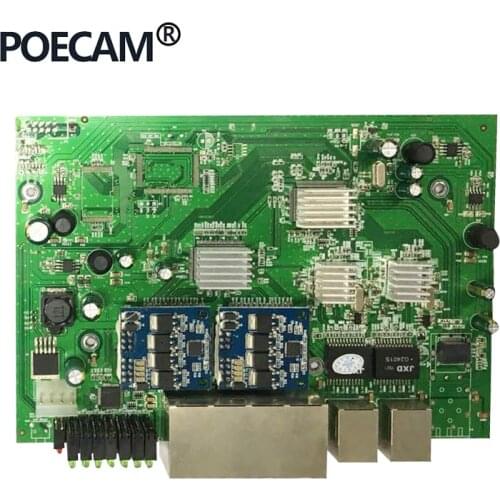 8port 100Mbps+2port 1000Mbps 10ports POE Switch support IEEE802.3af/at application engineering and security wiring IP Camera