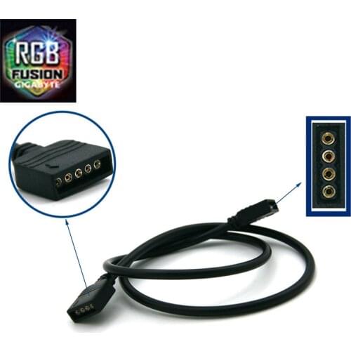 GIGA Motherboard AURA Adapter Cable For Gigabyte Interface 5Pin-4Pin 12V / 3Pin- VDG 3Pin 5V AURA SYNC Header