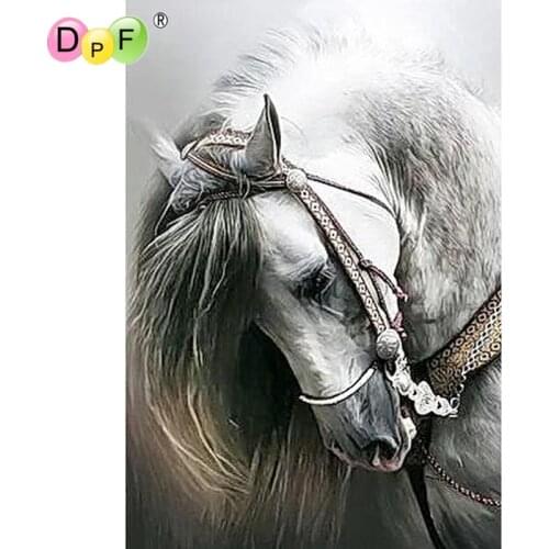 Horse New Diamond painting cross stitch pasted Mosaic pattern embroidery square full dill fashion wall home decorative painting