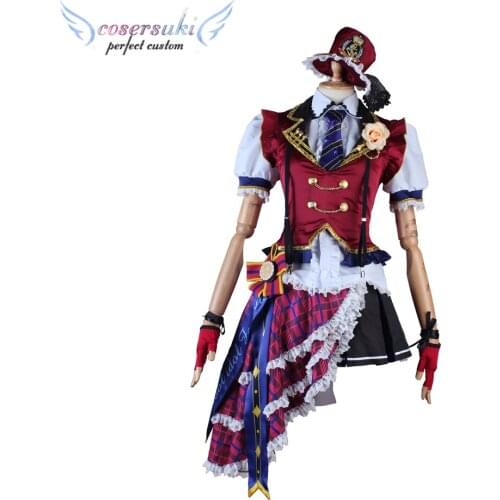 Lovelive School Idol Yuki Setsuna/Nakagawa Nana Cosplay Carnaval Costume Halloween Christmas Costume