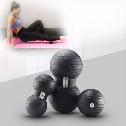 Yoga Peanut Massage Ball Fascia Ball Set Double Lacrosse Fitness Mobility Ball Physical Therapy Self-Myofascial Release X330B