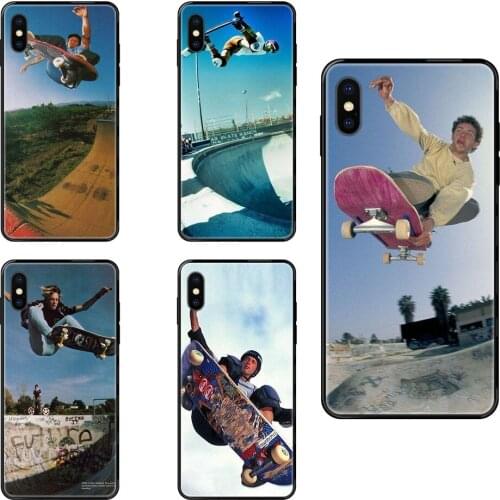 Cheapness Tony Hawk Skateboard Legend Black Soft TPU Cell Phone Cases For Samsung Galaxy A70 A71 A70E A5 A6 A7 A8 A10 A10S A20