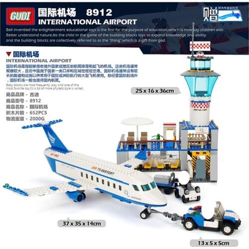 City Plane Airplane Sets Cargo Passenger Airport Station Air Bus Car Figure Model Compatible Friends Model Building Blocks Toys