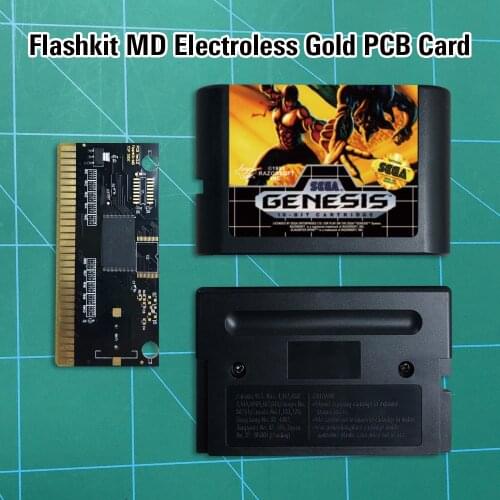 Slaughter Sport - Flashkit MD Electroless Gold PCB Card 16 bit MD Games Cartridge For MegaDrive Genesis console