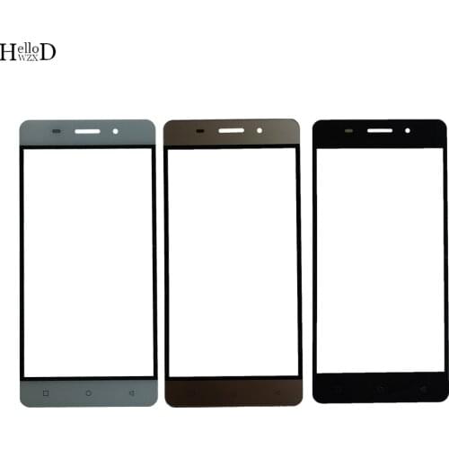 Front Outer Glass For Gionee GN5001 Mobile Phone Front Glass LCD Outer Glass ( No Touch Screen ) Repair Parts OCA Glue