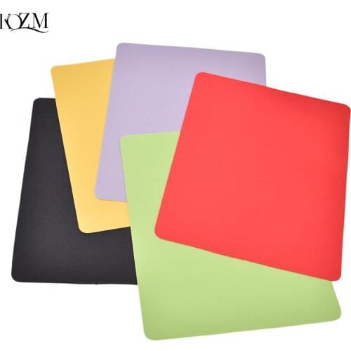 High Quality 21.5 X 17.5cm Gaming PC Laptop Mouse Pad Anti-Slip Solid Color Rectangle Mat
