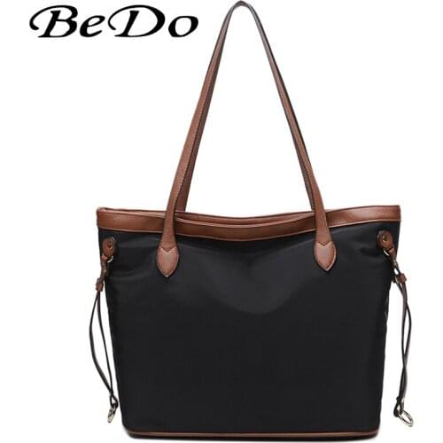 Bedo Tote Female Shopping Tote Bags Large Capacity Ladies Handbag Women Pu Leather Bags Casual Fashion Tote Female Shoulder Bags