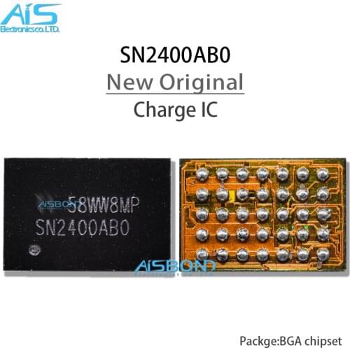10Pcs/Lot SN2400AB0 charging IC U1401 For iPhone 6/6 plus TIGRIS CHARGER usb control USB charger ic chip 35pins