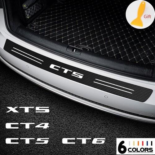 1x Car bumper Sticker Anti Scratch Film Protective Style Car Stickers For ATS CT4 CT5 CT6 XT4 XT5 XT6 Escalade Auto Accessories