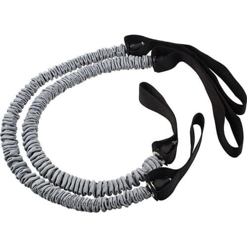 2 Pieces/Lot Ab Rollers Resistance Bands Pull Rope Natural Latex Pull Up Loop Bodybuilding Yoga Exercise Fitness Equipment 18 LB