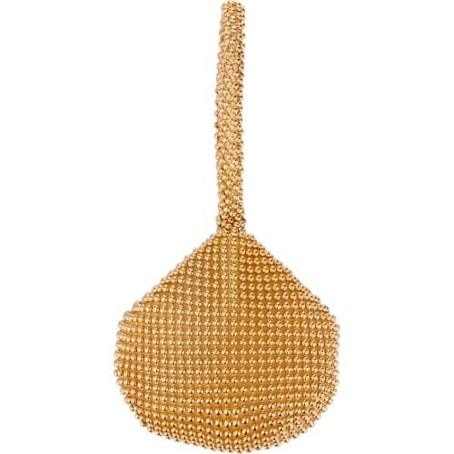 2021 Portable Diamond Rhinestone Lady Wallet Fashion Women Metal Evening Clutch Bags Exquisite Design Mini Wedding Purse Handbag