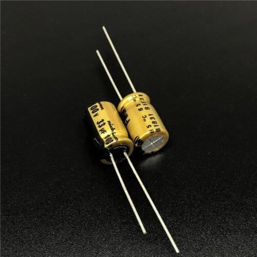 5pcs/50pcs 33uF 100V NICHICON FW 8x11.5mm 100V33uF Top Grade Audio Capacitor