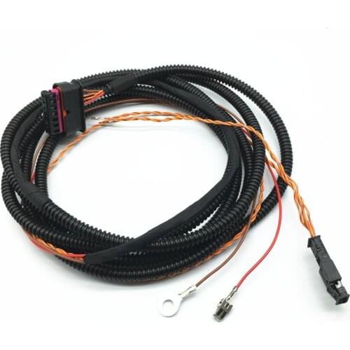 Car interior accessories ACC Adaptive Cruise Control System Cable Wiring Harness Plug 5QF973707 For Tiguan Kodiaq Q2