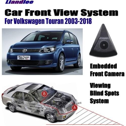 Car Front LOGO Grill Camera For Volkswagen VW Touran 2003-2018 10 12 15 Not Reverse Rearview Parking Camera Wide Angle