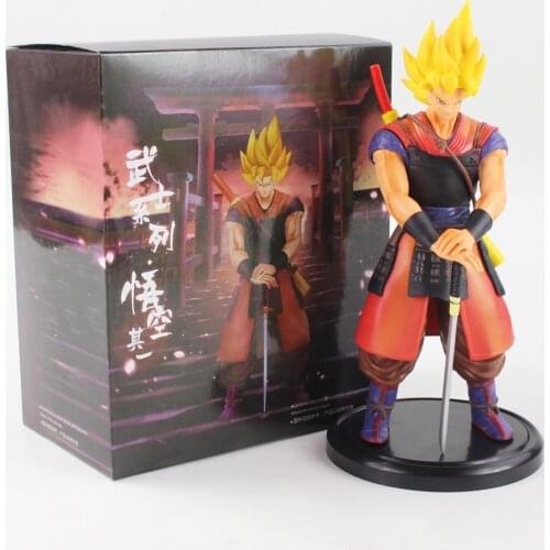 Dragon Ball Z Super Saiyan Guku Gohan Vegeta Gotenks Trunks Pvc Action Figure Model Toys