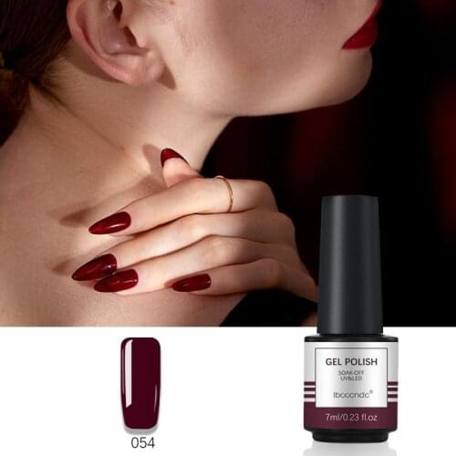 18 Colors 7ML Nail Gel Polish Bottle Top Soak Off UV LED Nail Lacquer Glossy Effect Polish Remover Nails Art Glue Accessories