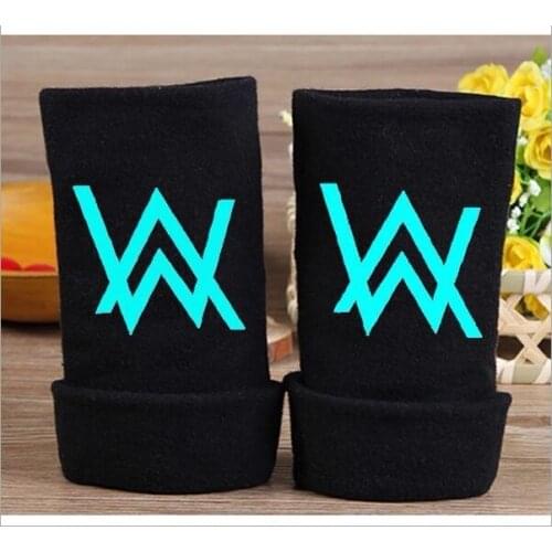Anime DARLING in the FRANXX Cotton Gloves Black Fingerless Gloves for Cosplay Accessories