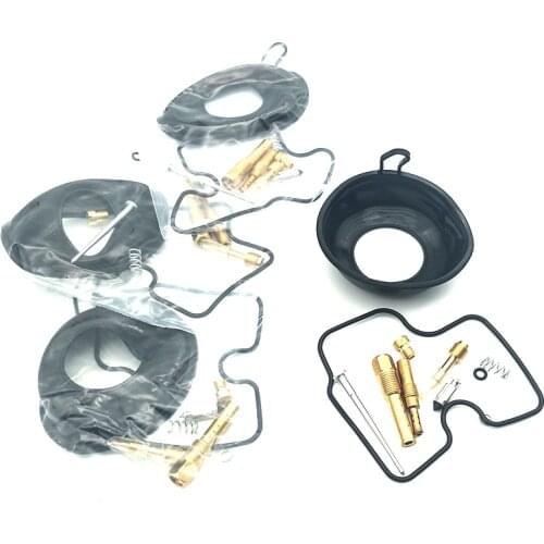 4 Sets Carburetor Repair Kit Jet Float Needle Valve Gasket Diaphragm Rebuild Set for Honda CB400 NC31 CBR400RR NC29