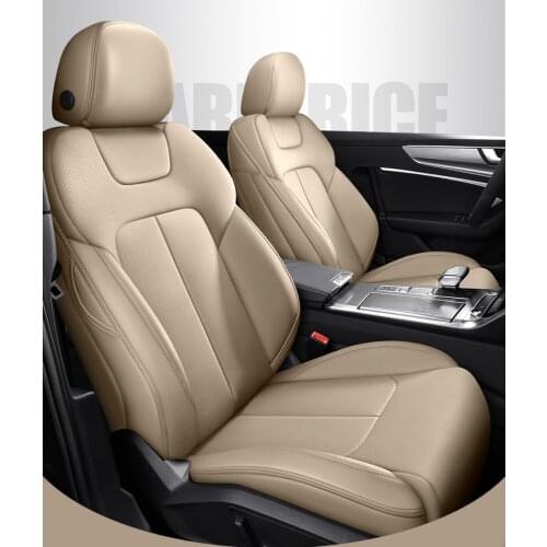 Custom car seat cover leather for auto Mercedes-Benz A class A160 A180 A190 A200 A150 W176 W177 car accessories styling beige