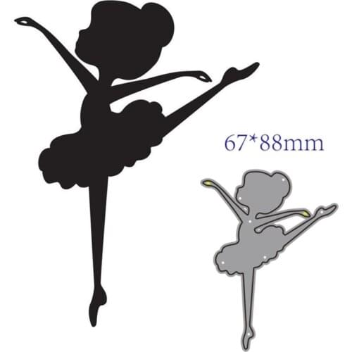 Metal cutting dies cut die mold dancing decoration Scrapbook paper craft knife mould blade punch stencils dies