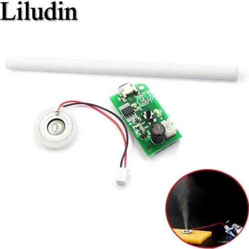 USB Mini Humidifier DIY Kits Mist Maker and Driver Circuit Board Fogger Atomization Film Atomizer Sheet Mini Oscillating