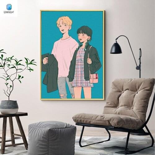 Coloring by numbers Lovers modular painting cartoon poster digital paint by numbers as a gift to a loved one