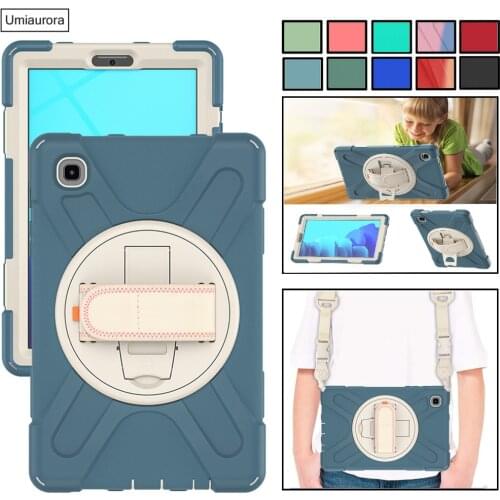 Heavy Duty Case for Samsung Galaxy Tab A 8 A7 Lite 8.7 10.4 SM T225 T505 ShockProof Case Kickstand Cover For Tab S7 FE Plus 12.4