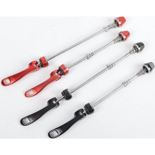2PCS Bicycle Skewers UltraLight Titanium Quick Release For MTB Road Bike Skewer