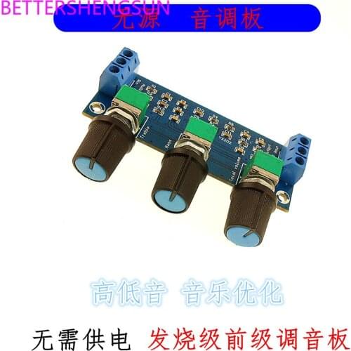 YX202 attenuated passive tuning, bile preamp tone board, treble and bass adjustment board, volume control regulator